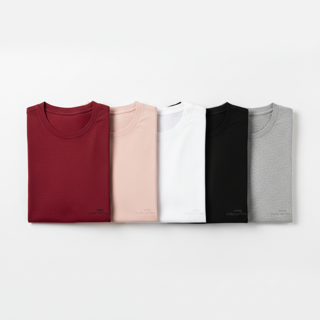 Plain Cotton T-Shirt